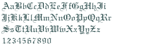 Unicalblacklettermedieval_Certificateregular_font_preview_32106_2